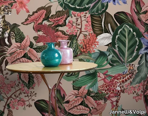 ANIMALIA - Digital printing wallpaper with floral pattern _ Jannelli&Volpi