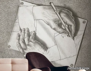 DRAWING HANDS - Nonwoven wallpaper _ Jannelli&Volpi