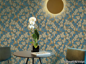 IMPRESSIONE - Nonwoven wallpaper with floral pattern _ Jannelli&Volpi