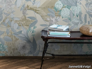 NOTTI D'ORIENTE - Digital printing wallpaper with floral pattern _ Jannelli&Volpi