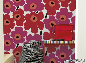 UNIKKO - Nonwoven wallpaper with floral pattern _ Jannelli&Volpi