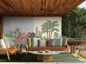 LANDSCAPE ROOM 1 - Tropical nonwoven wallpaper _ Jannelli&Volpi