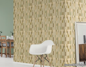 PAINTED SQUARES - Geometric nonwoven wallpaper _ Jannelli&Volpi