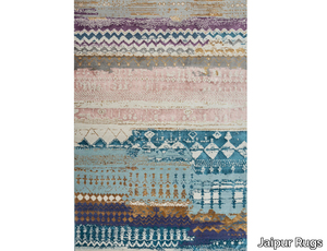 ANTHAR ESK-663 Sea Mist Green/Inkberry - Rectangular handmade rug _ Jaipur Rugs