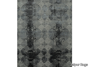 KHAKI ESK-661 Ashwood/Medium Gray - Rectangular handmade rug _ Jaipur Rugs