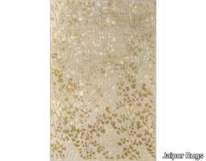 FLORET PKWS-382 Cloud White/Gold - Rectangular handmade rug _ Jaipur Rugs