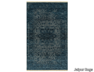 LCA-63 Deep Blue/Navy - Handmade wool rug _ Jaipur Rugs