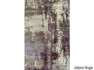 TAQ-4306 Classic Gray/Mauve - Rectangular handmade rug _ Jaipur Rugs