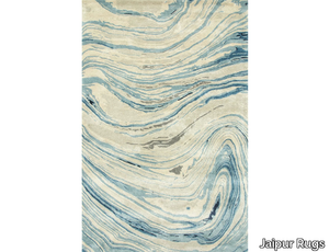 TAQ-4309 Classic Gray/Milky Blue - Handmade rug _ Jaipur Rugs