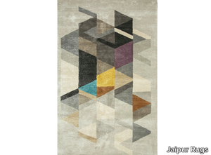 TAQ-183 Classic Gray/Medium Gray - Rectangular handmade rug _ Jaipur Rugs