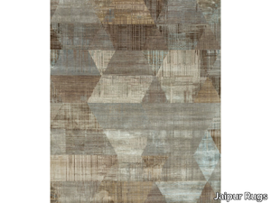 UNSTRING SRB-730 Ashwood/Antique White - Rectangular handmade rug _ Jaipur Rugs