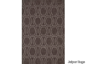 BOW TILE PHWL-77 Liquorice - Wool rug _ Jaipur Rugs