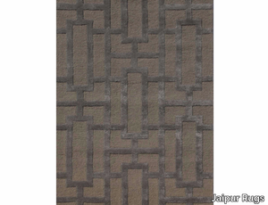 DALLAS TAQ-229 Silver Gray/Medium Gray - Rug with geometric shapes _ Jaipur Rugs