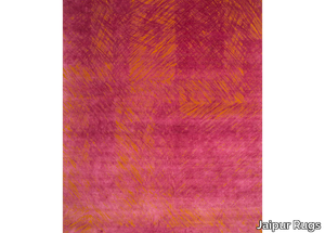 FREE VERSE QM-951 Sunset/Fuchsia Rose - Rectangular handmade rug _ Jaipur Rugs