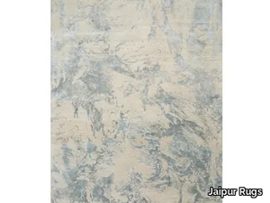 AJRI SRB-706 Antique White/Aquatic - Handmade rug _ Jaipur Rugs