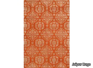 MIEL TAQ-330 Orange Rust/Beige - Rectangular handmade rug _ Jaipur Rugs