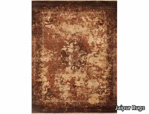 NUR SKRT-814 Caramel/Leather Brown - Handmade rug _ Jaipur Rugs