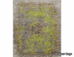 NUR SKRT-814 Lime Green/Ashwood - Handmade rug _ Jaipur Rugs