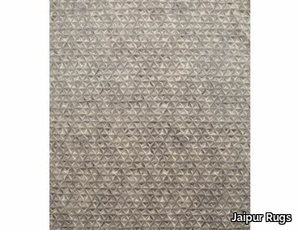 RAAGAM QM-703 White/Soft Gray - Handmade rug _ Jaipur Rugs