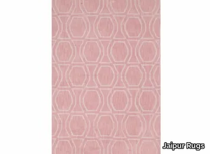 BOW TILE PHWL-77 Rose Smoke - Wool rug _ Jaipur Rugs