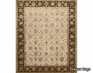 NEPHI QNQ-03 Eucalyptus/Cocoa Brown - Handmade rug _ Jaipur Rugs