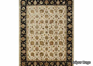 NEPHI QNQ-03 Medium Ivory/Ebony - Handmade rug _ Jaipur Rugs