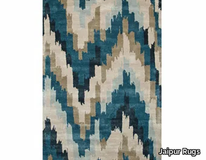 SOLARIS TAQ-488 Antique White/Aegean Blu - Patterned rug _ Jaipur Rugs