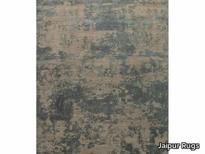 ESK-431 Silver Gray/Stone Blue - Patterned rug _ Jaipur Rugs