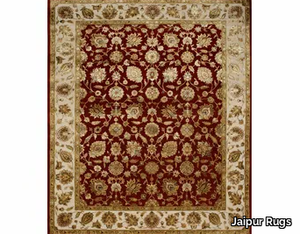 NEPHI QNQ-03 Medium Red/Medium Ivory - Handmade rug _ Jaipur Rugs