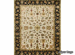 EDONIA QNQ-02 Medium Ivory/Ebony - Handmade rug _ Jaipur Rugs