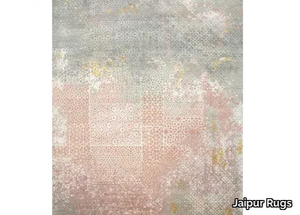 TATTVAM ESK-9012 Pink Crush/Ashwood - Rectangular handmade rug _ Jaipur Rugs