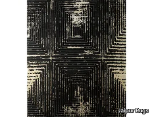 UVENUTI LRB-1592 Ebony/Marigold - Rectangular handmade rug _ Jaipur Rugs