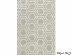 RANCHO TAQ-378 Ashwood/Classic Gray - Rug with geometric shapes _ Jaipur Rugs