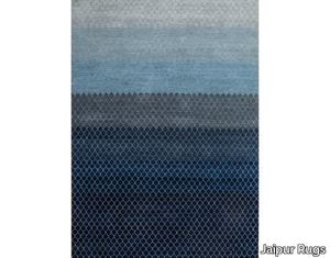 UVENUTI LRB-1585 Skyline Blue/Peacoat - Rectangular handmade rug _ Jaipur Rugs