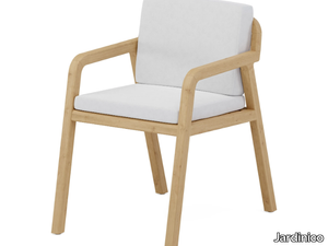 FLEXX - Wooden chair with armrests _ Jardinico