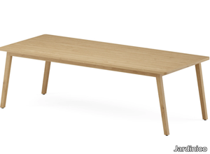 FLEXX - Rectangular wooden dining table _ Jardinico