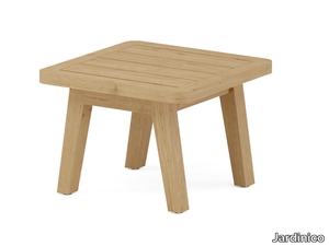 FLEXX - Low wooden garden side table _ Jardinico