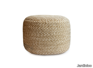 COCO - Jute garden pouf _ Jardinico