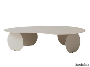 TARO - Powder coated aluminium coffee table _ Jardinico