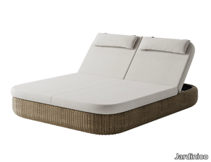 TUGU - Double acrylic sun lounger _ Jardinico