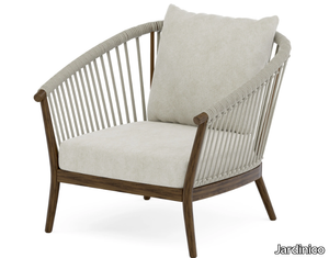 LEGNA - Upholstered acrylic garden armchair _ Jardinico