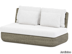 TUGU - 2 seater upholstered acrylic garden sofa _ Jardinico