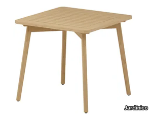 FLEXX - Square wooden table _ Jardinico