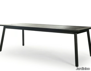 NERO - Teak garden table _ Jardinico