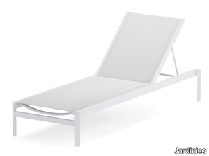 BISTRO - Recliner aluminium sun lounger _ Jardinico