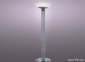 34 - Metal floor lamp with dimmer _ Jean Perzel