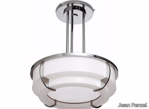 354 BIS S - Glass pendant lamp _ Jean Perzel