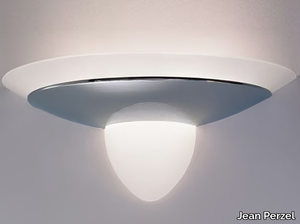 542 - Glass wall light _ Jean Perzel