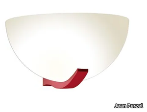 1065 ROU - Glass wall light _ Jean Perzel