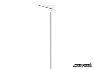 110 BLA - Handmade metal floor lamp _ Jean Perzel